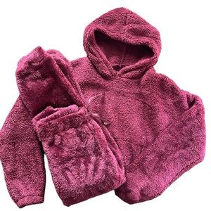 AQ Sport 2 piece teddybear soft tracksuit